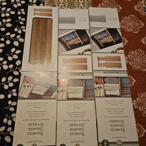 Bamboo Drawer Dividers